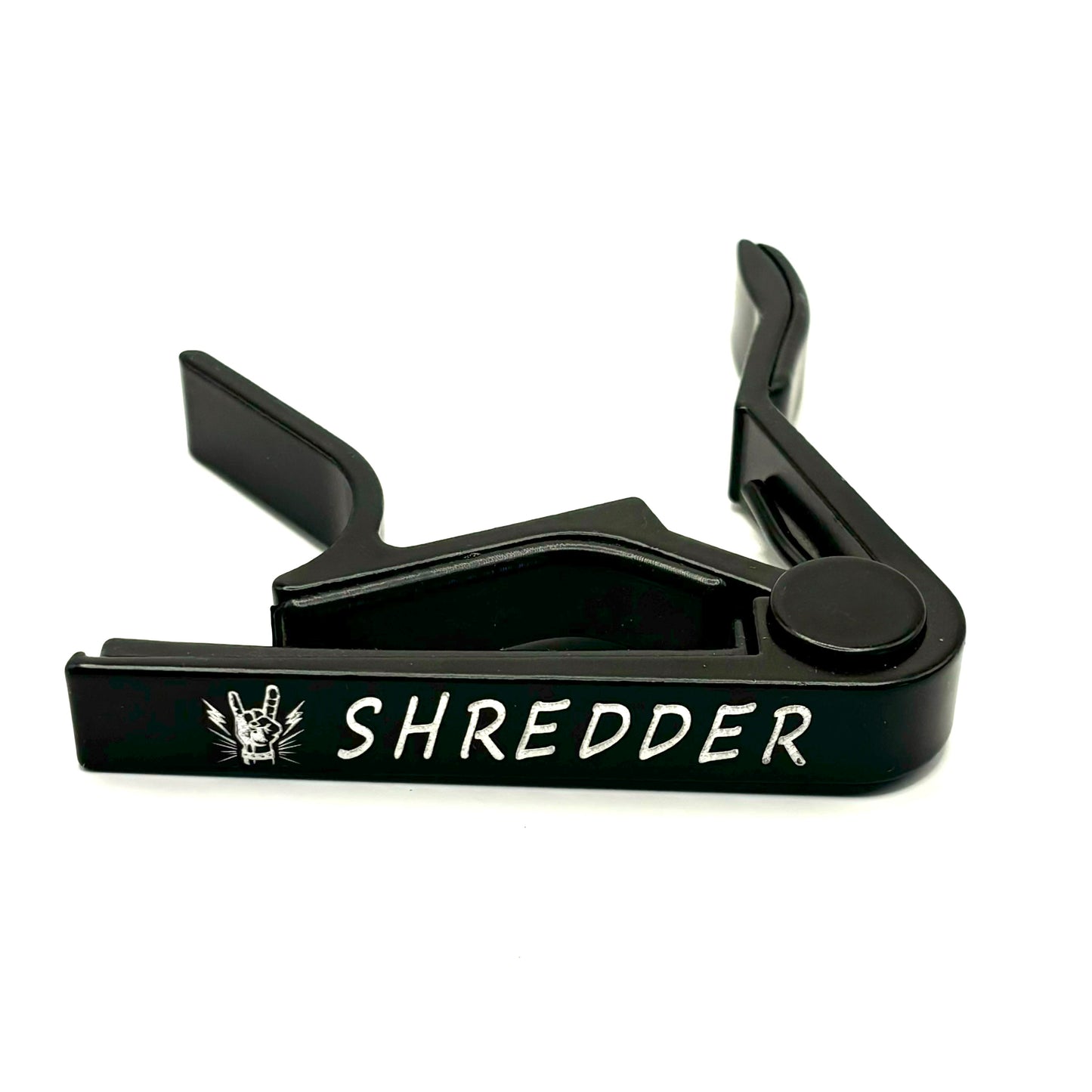 Custom Engraved Guitar Capo - Black