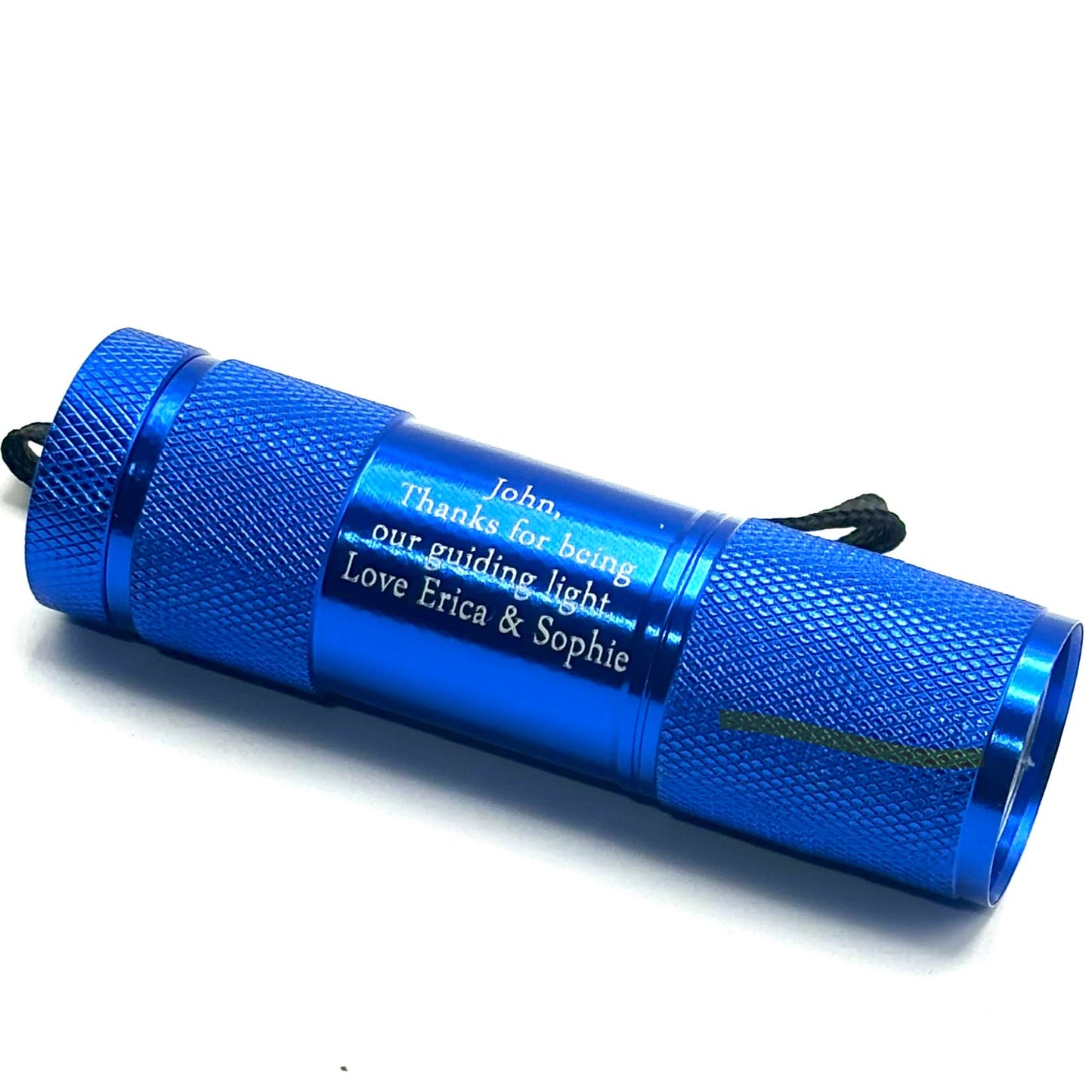 CUSTOM LASER ENGRAVED LED FLASHLIGHT - YOU'RE OUR GUIDING LIGHT