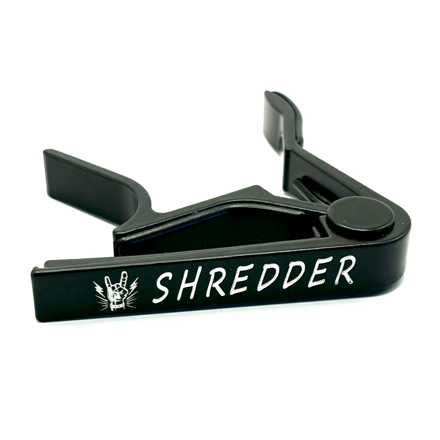 Custom Engraved Guitar Capo - Black