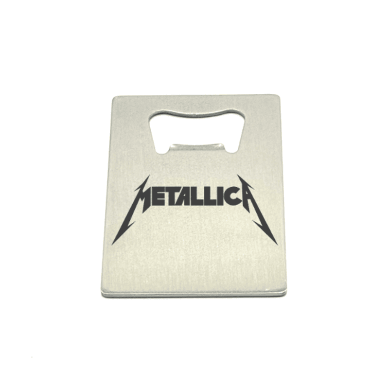 YOUR FAVORITE BAND - STAINLESS STEEL SLIM CARD BOTTLE OPENER