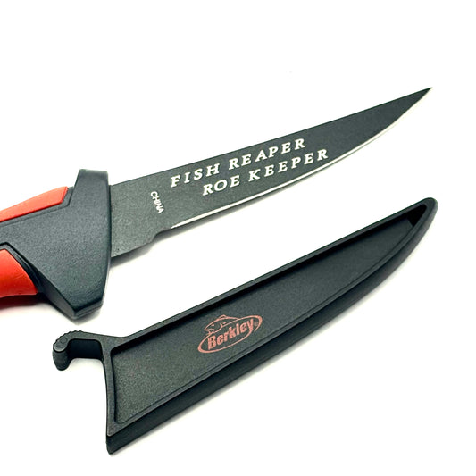 CUSTOM LASER ENGRAVED 4" BERKLEY FISH FILLET KNIFE