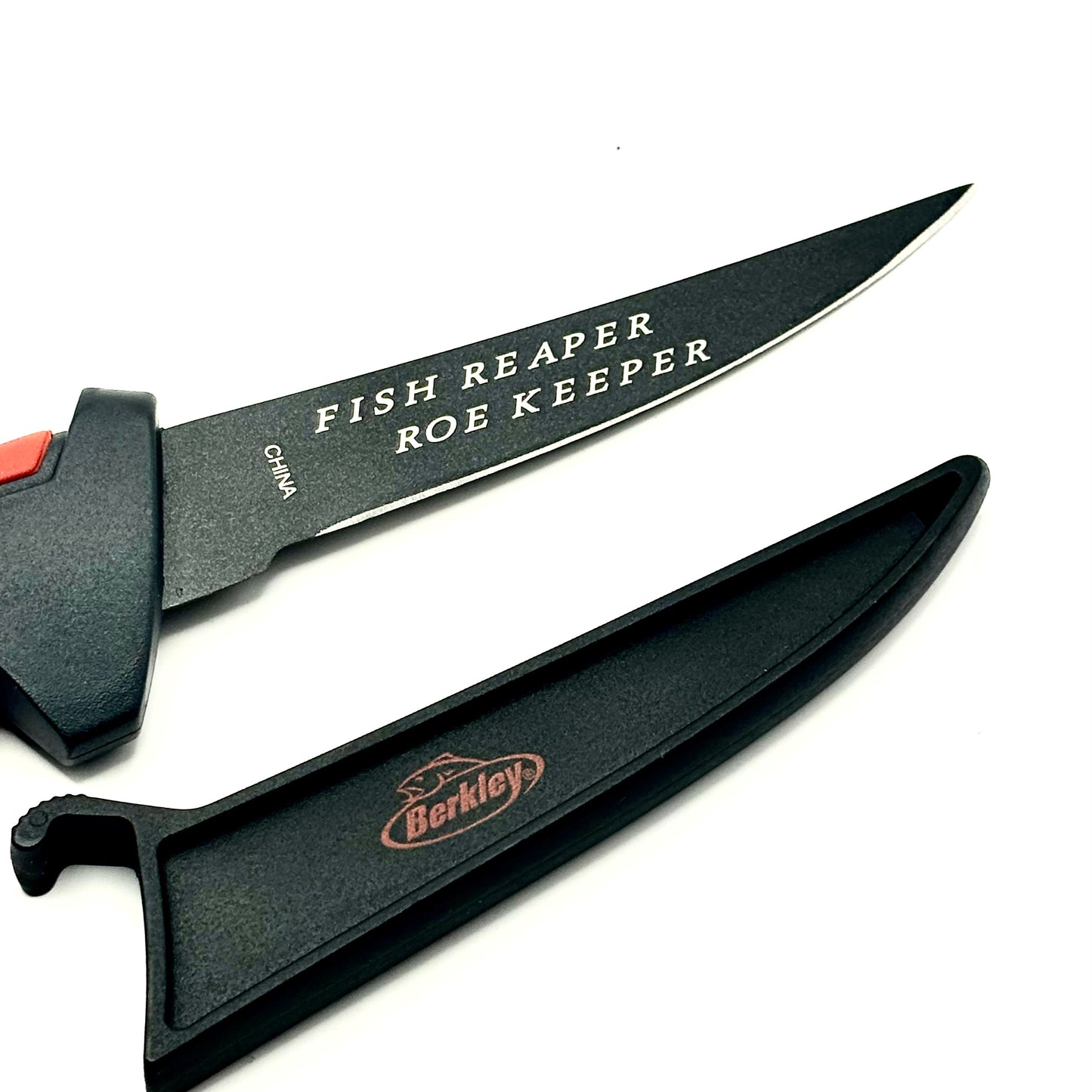 CUSTOM LASER ENGRAVED 4" BERKLEY FISH FILLET KNIFE