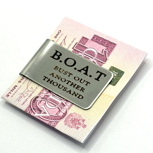 BOAT OWNERS MONEY CLIP