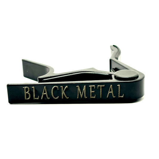Custom Engraved Guitar Capo - BLACK