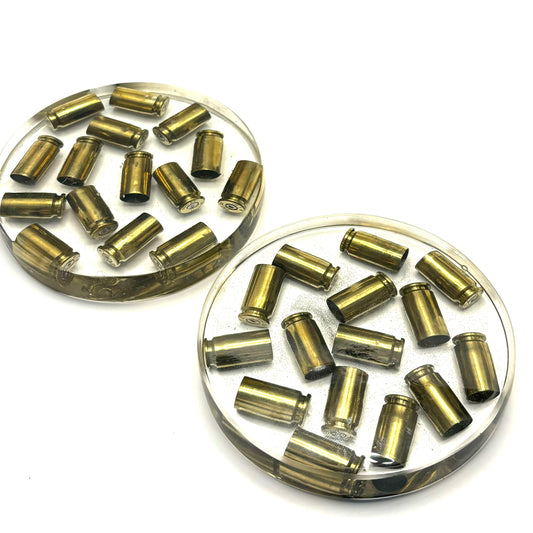 BULLET SHELL DRINK COASTERS