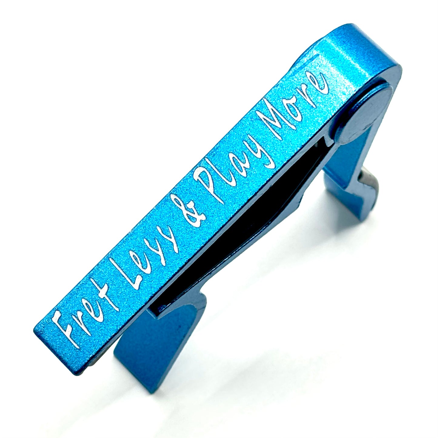 Custom Engraved Guitar Capo - BLUE